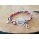 bracelet double tour liberty à personnaliser