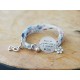 bracelet double tour liberty à personnaliser Maîtresse