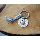 Porte clé Photographe en or