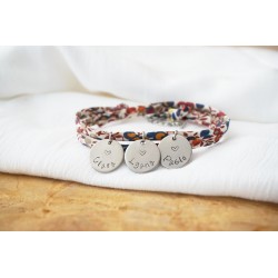 bracelet liberty gravé