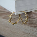 Boucles d’oreilles créoles Athéna