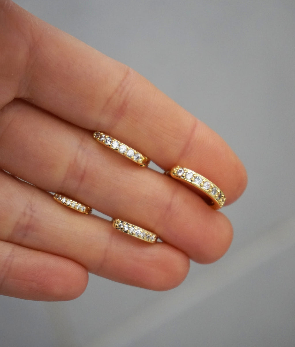 Boucles d’oreilles créoles Zélie