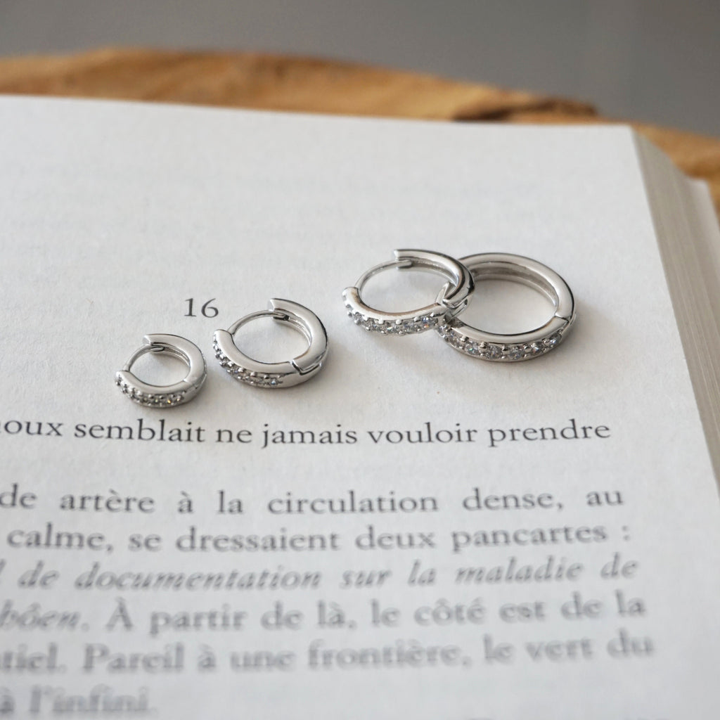 Boucles d’oreilles créoles Zélie