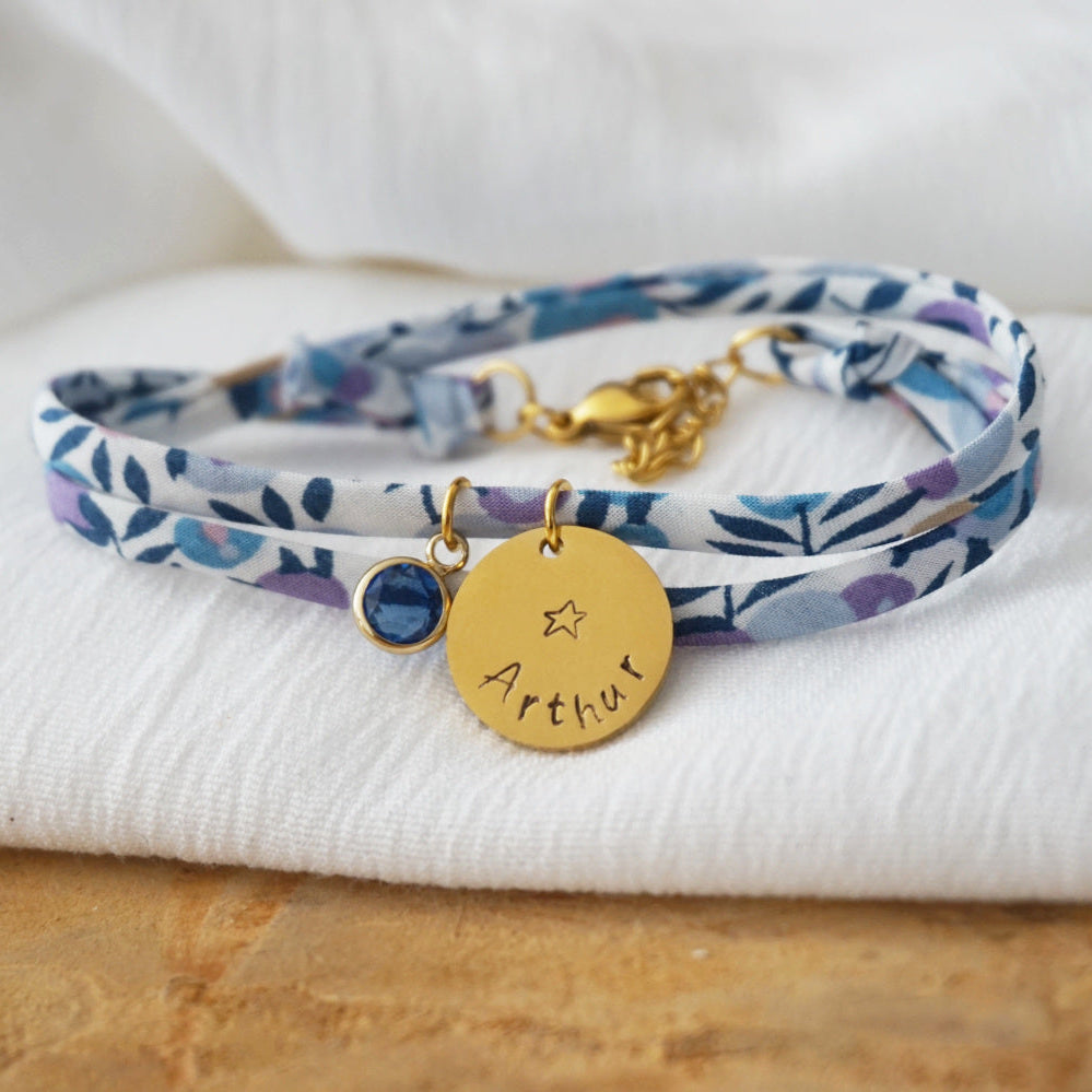 Bracelet liberty double tour Précieux