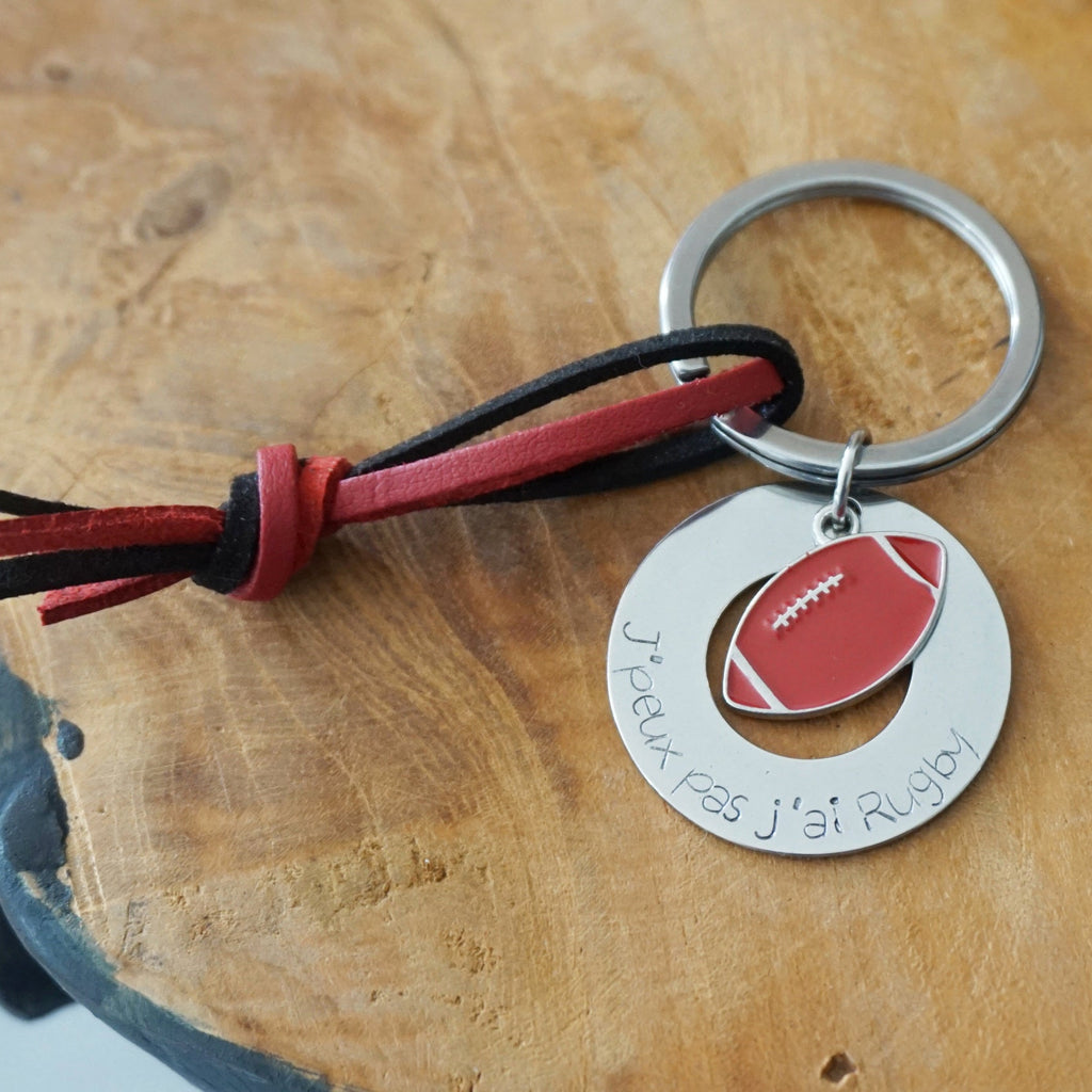porte clé rugby