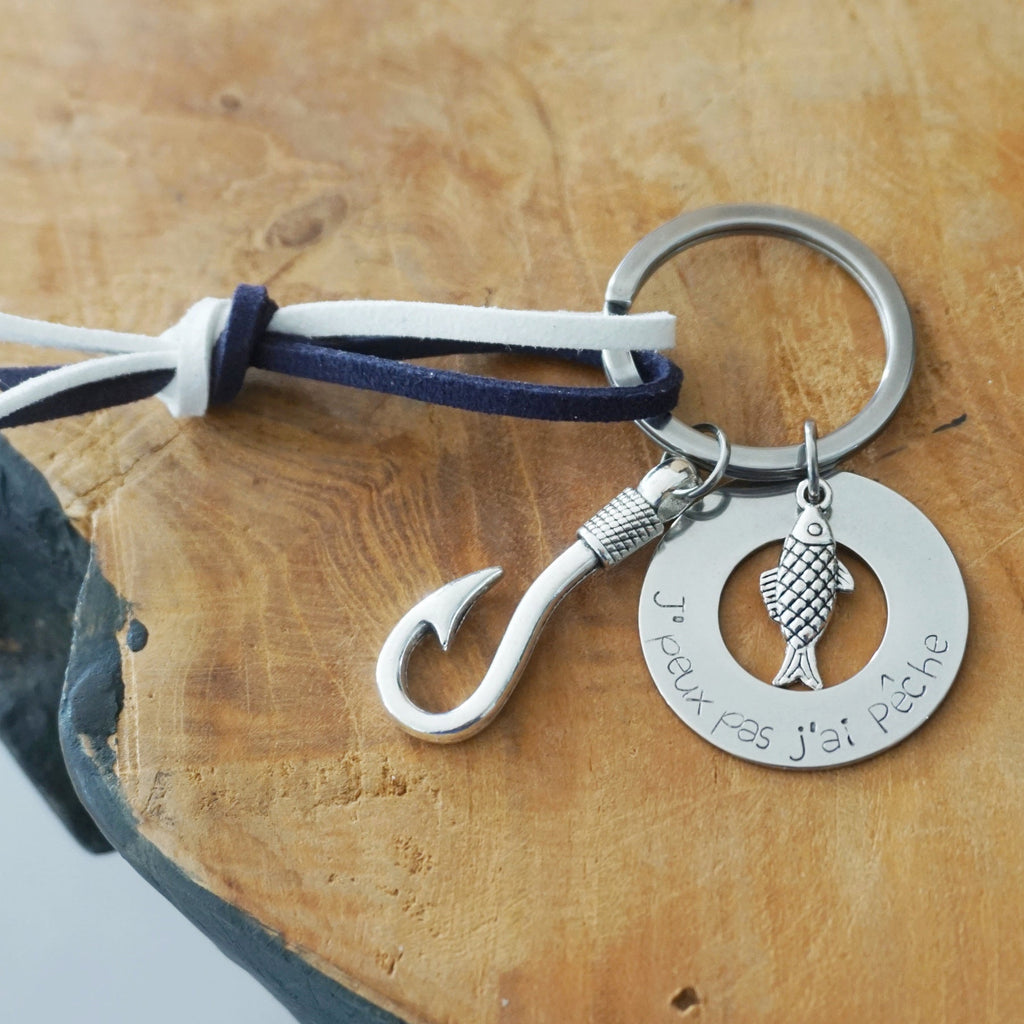 porte clé pêche