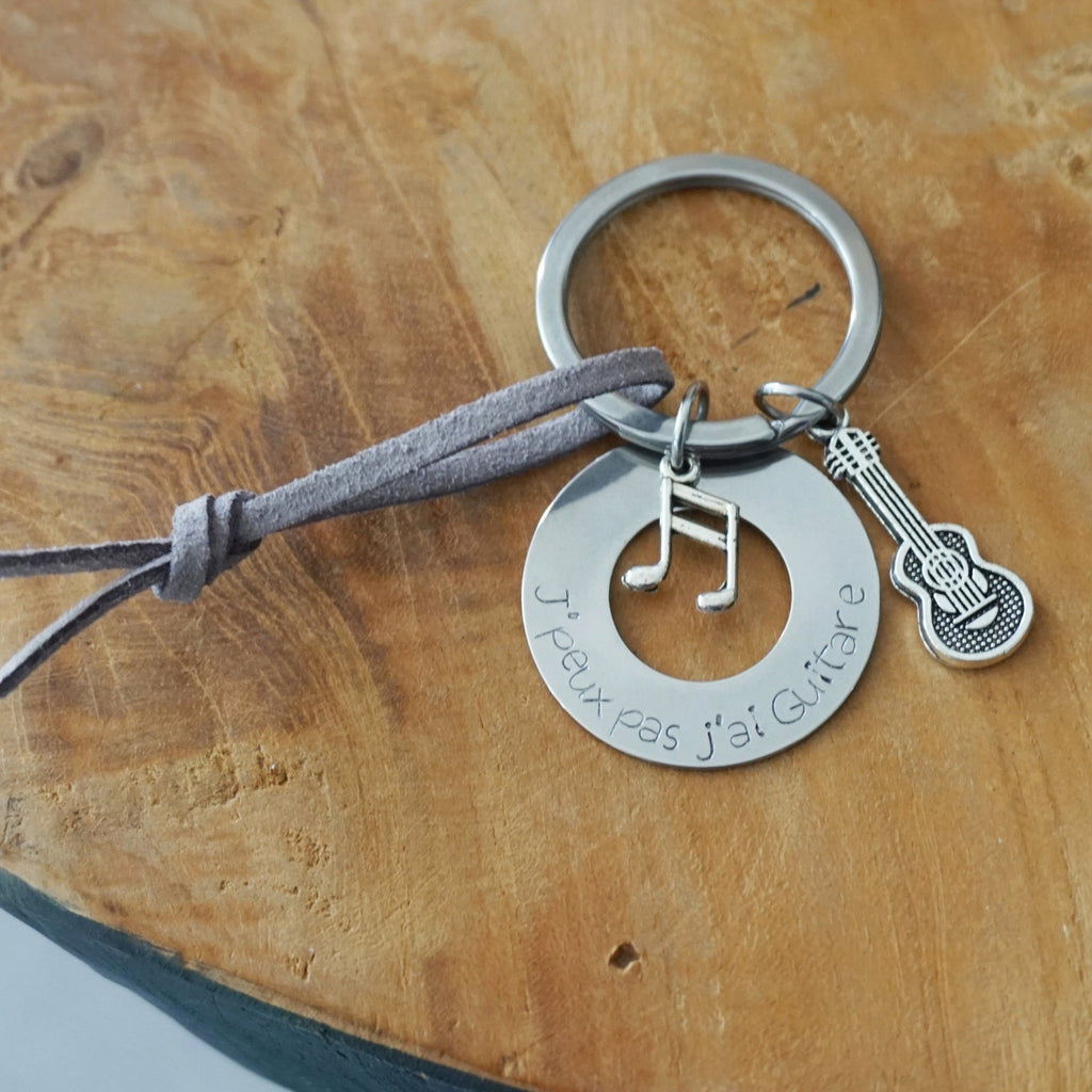 porte clé guitare