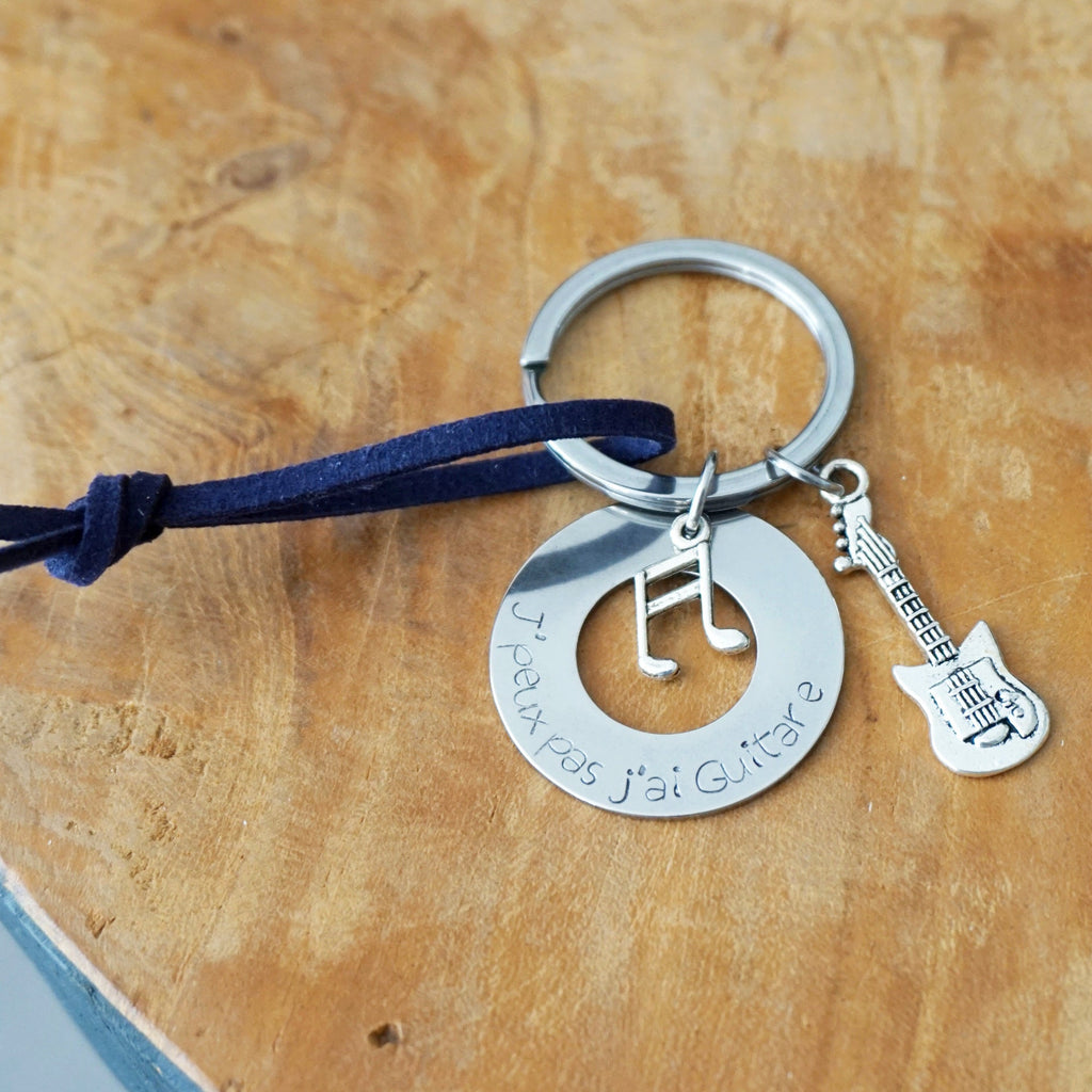 porte clé guitare électrique