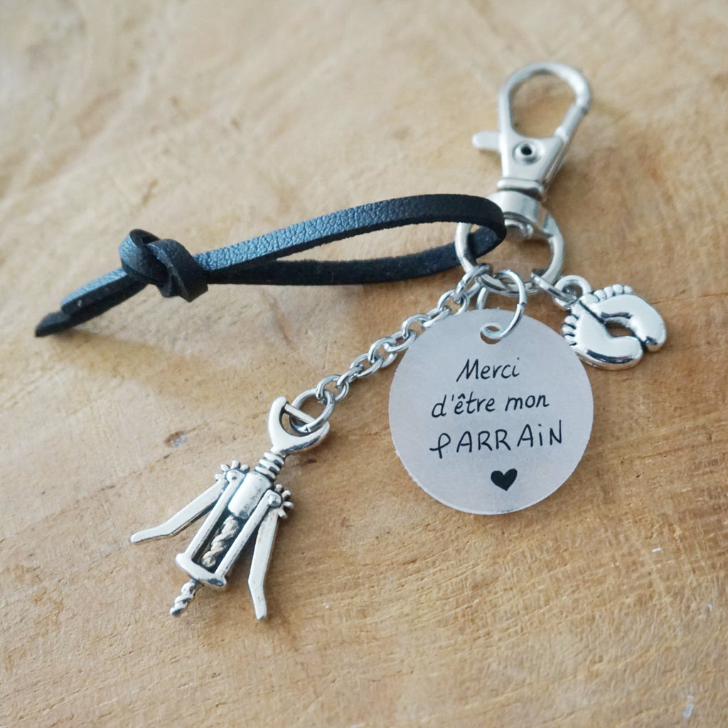 porte clé parrain