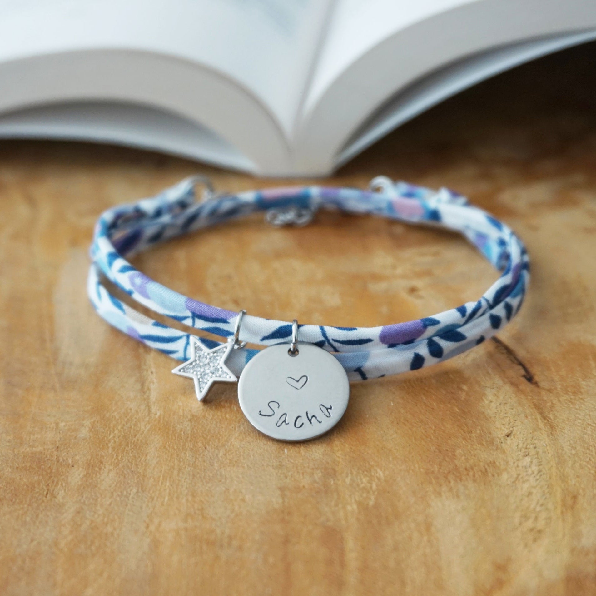 Bracelet liberty double tour Précieux