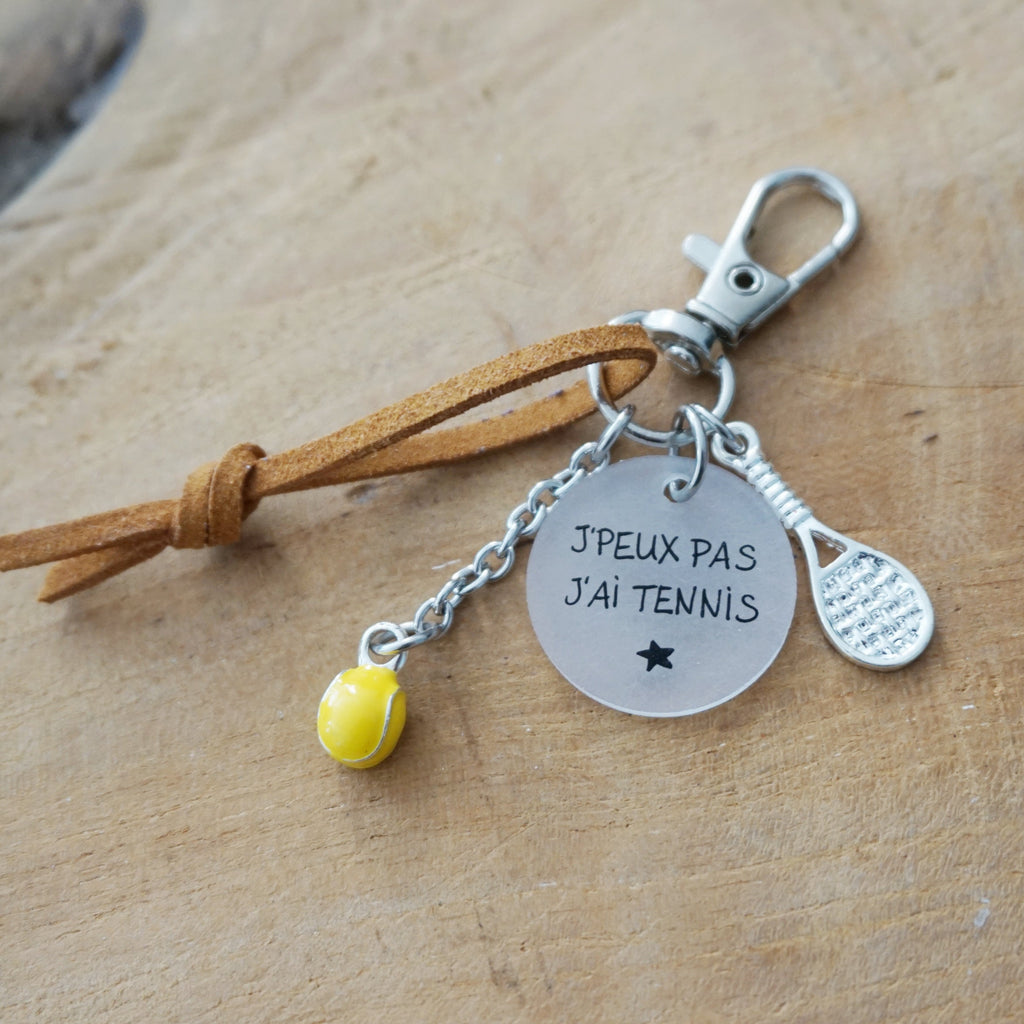 porte clé tennis