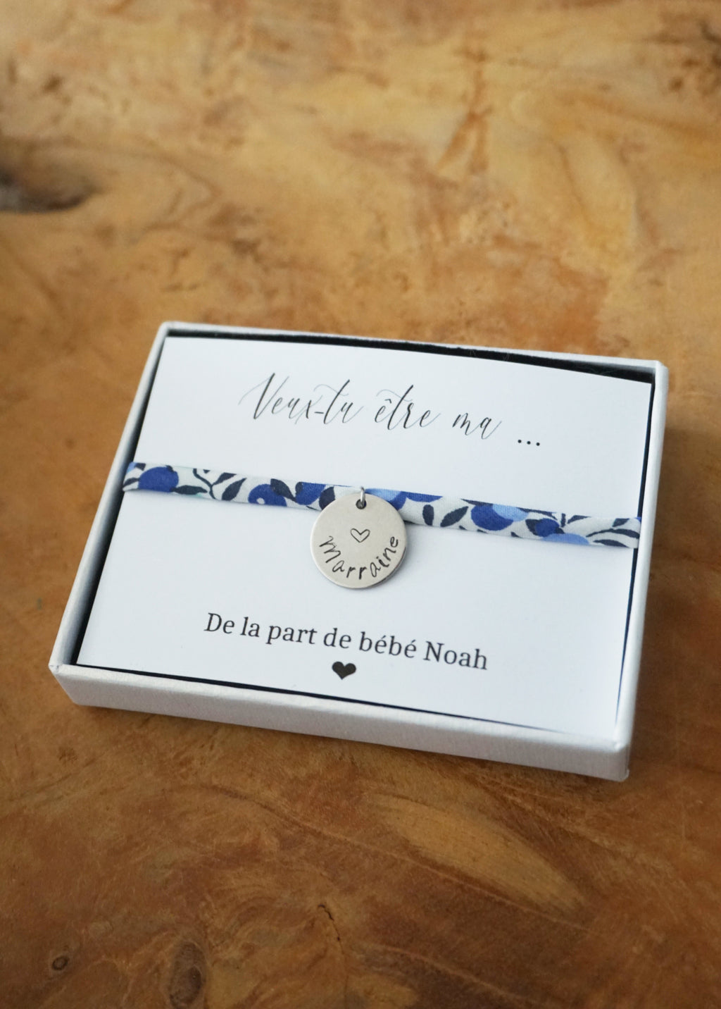 bracelet médaille Marraine