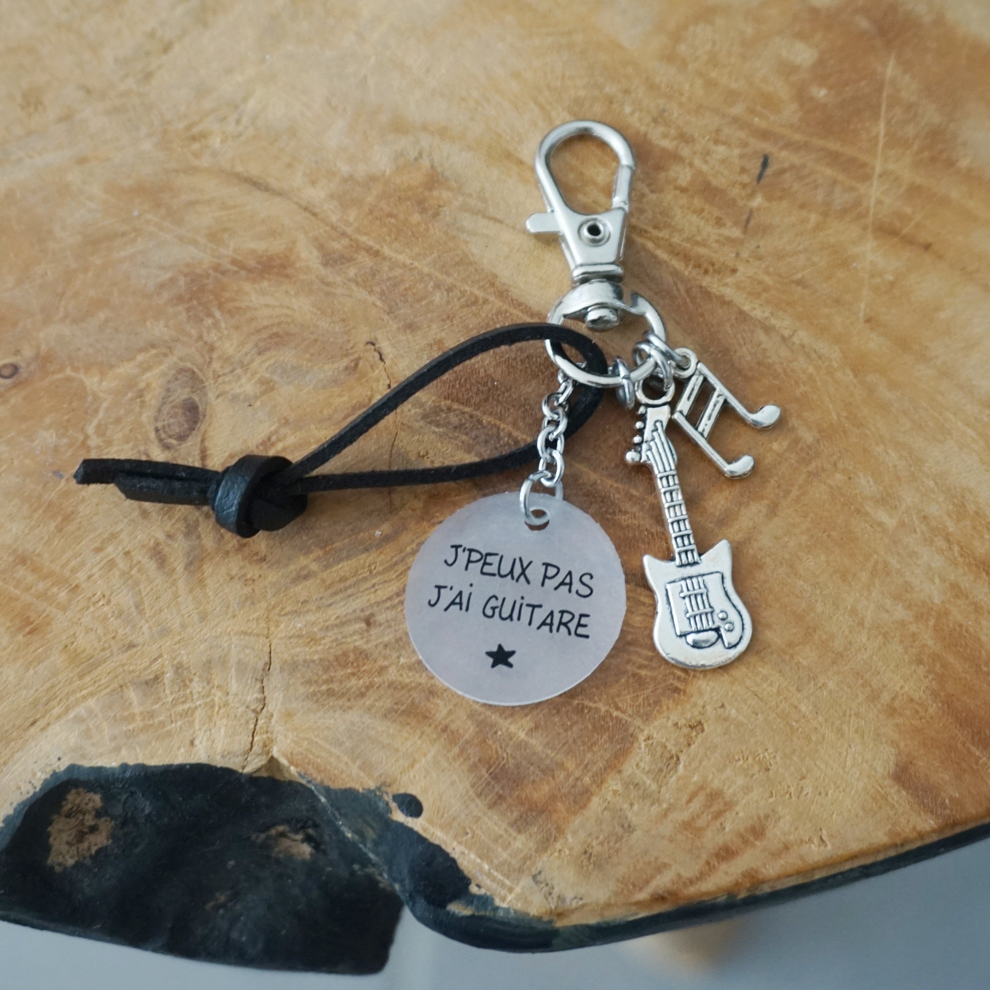 porte clé guitare