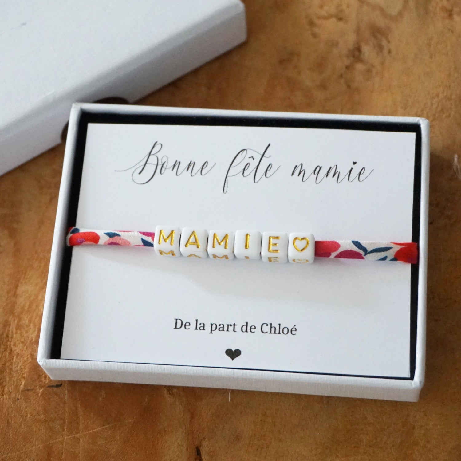 bracelet liberty & perles