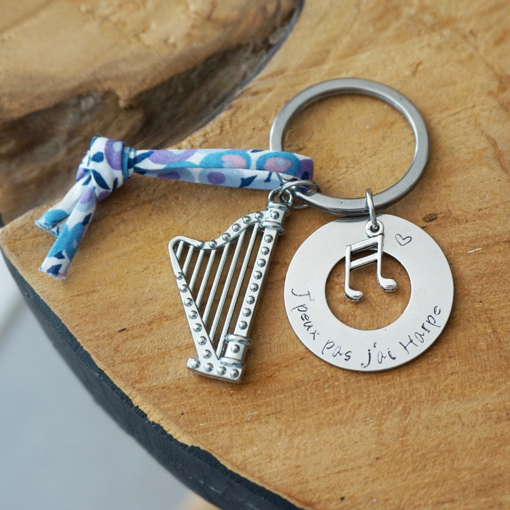 Porte clé harpe