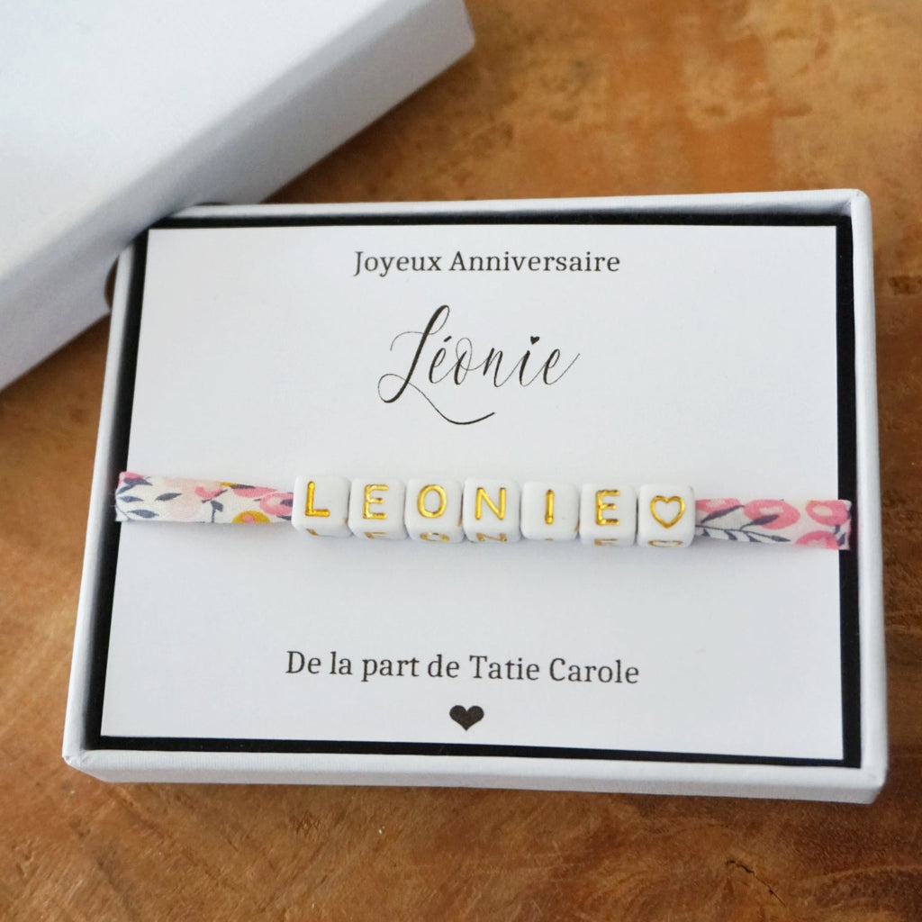 bracelet liberty & perles