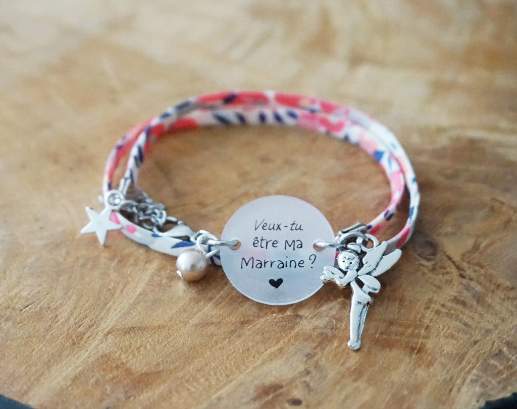 Bracelet liberty marraine