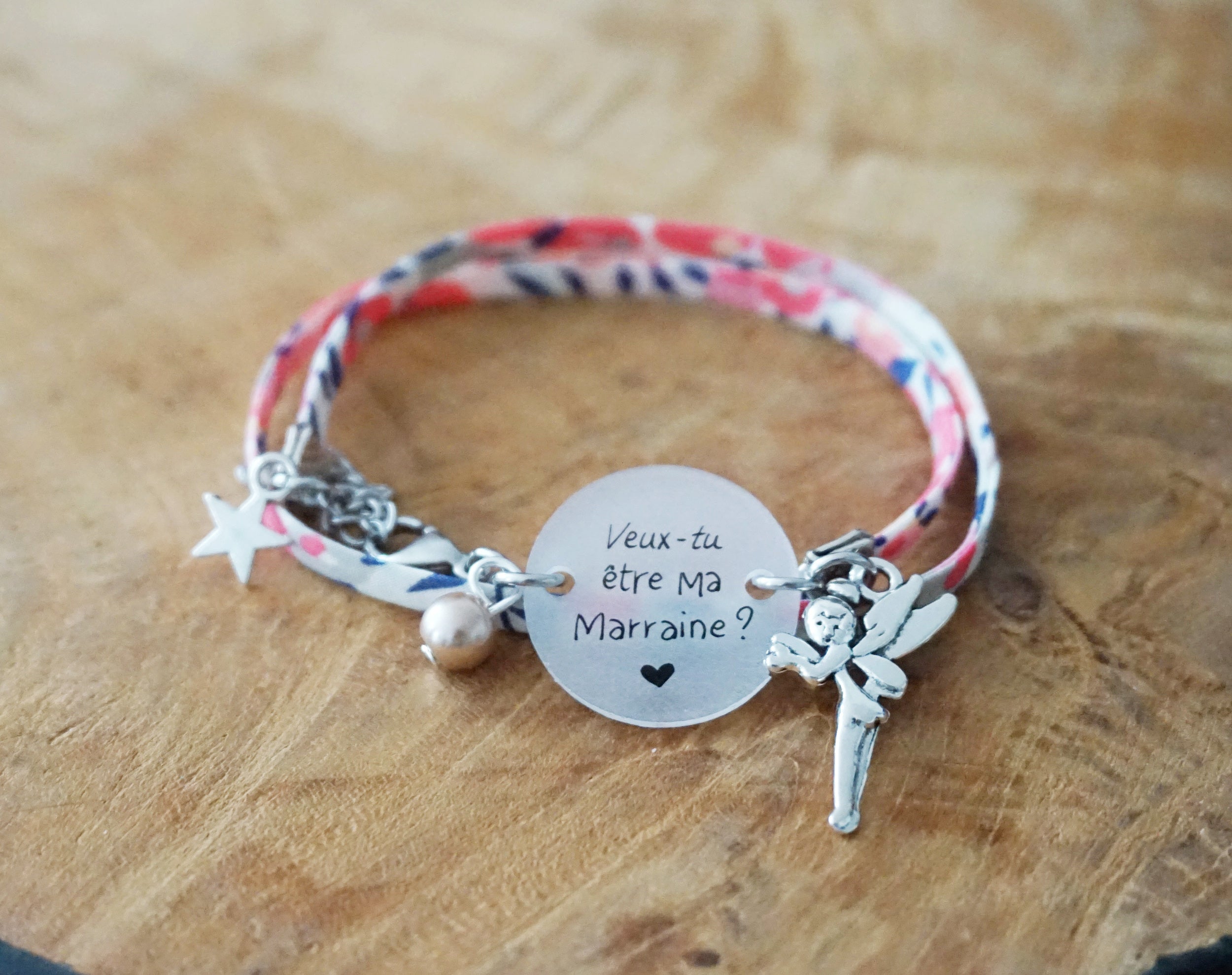 Bracelet liberty marraine
